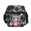Cute printed shoulder bag casual multi-functional oblique span bag small bag student stationery bag