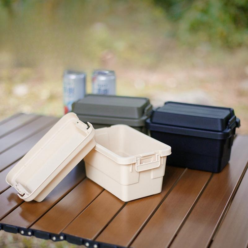 7ks/sada Venkovní Stolní Mini Úložný Box Úložný Box Nádoba na Koření Úložný Box Kemping Barbecue Nástroje Úložný Box Různé