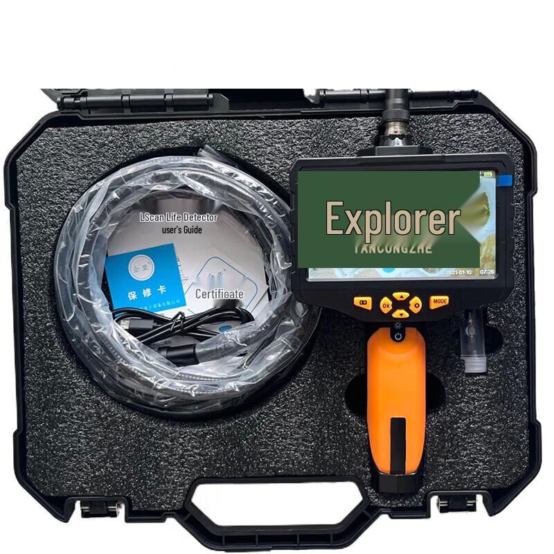 Portable Disaster Rescue Life Detector with 3M Snake Eye Video Camera