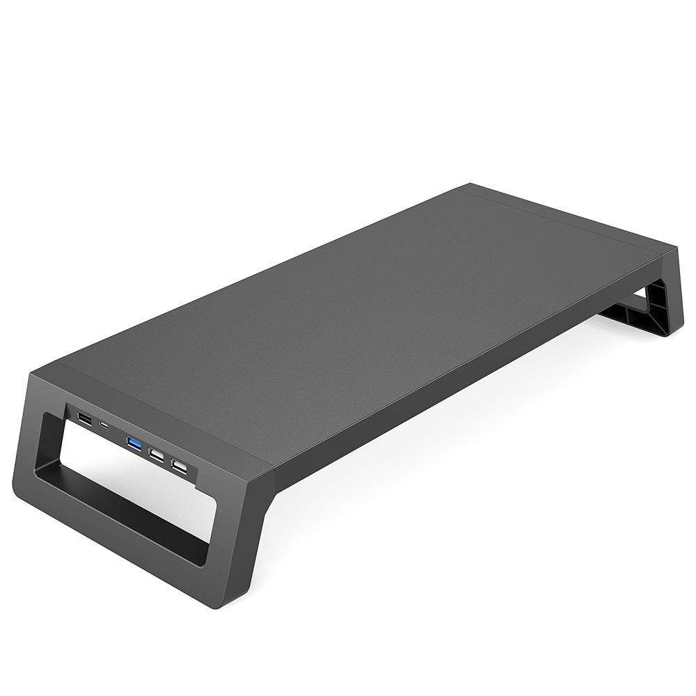 Multi-functional All-in-one Computer Monitor, Laptop Height-increasing Stand, RGB Mouse Pad for Complete Desk Setup