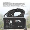 48V 250W 350W Electric Bike Brushless Controller Kit Motor Controller 810 LED Display Panel Set Bike Conversion Kit