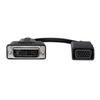 SANWA SUPPLY DVI To VGA Adapter (Black, 8cm) AD-DV08VGA