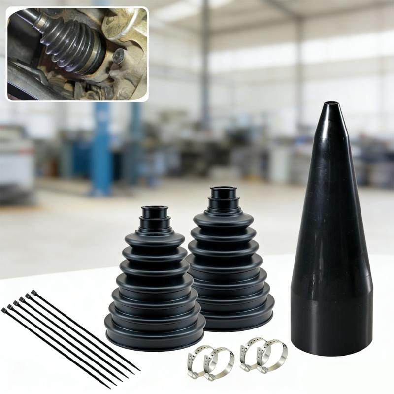 High Durability Silicone CV Joint Dust Cover Repair Kit For Universal Automotive Applications With Easy Installation Guide