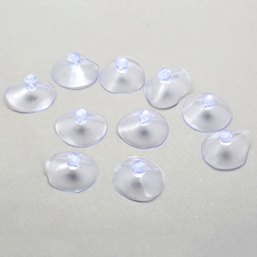 10Pcs Clear Strong Vacuum Suckers Hook Hanger Sucker Suction Cups For Window Kitchen Bathroom Doll Toy Fridge 28/30/35/40mm
