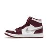 Air Jordan 1 High Golf Bordeaux Unisexové tenisky Červená Bílá Metalická-Stříbrná DQ0660-103