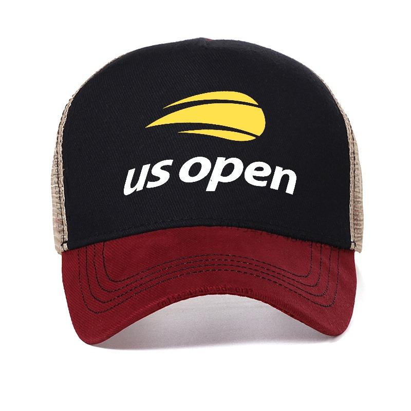 Funny Adjustable Us Open Tennis Hat Baseball Cap Golf Cap for Men Women Outdoor Activities Mesh breathable Trucker hats