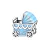Sweet 925 Silver Car Charms Bicycle Pumpkin Carriage Ring Beads Pendant Fit Bracelet Necklace DIY Jewelry Gift
