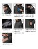 BURTLE Cold Weather Hoodie Jacket Lightweight Cold Size 35 Black 5030, Weather, M,