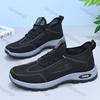 Fashion Large Size Men Casual Shoes 2025 Summer New Mesh Breathable Outdoor Non Slip Hiking Shoes Comfortable Fashion Platform Sneakers