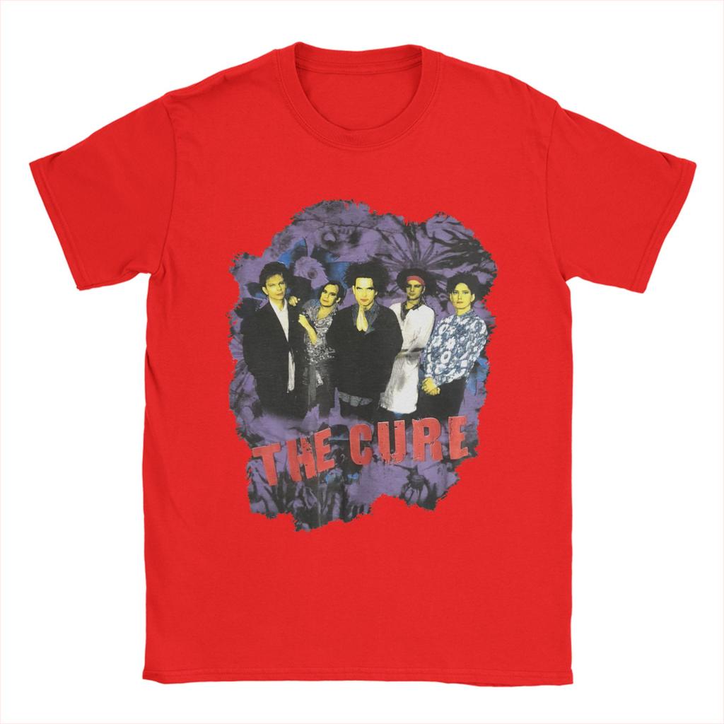 Lustiges The Cures Gebet T-Shirt Herren Rundhals Kurzarm Kleidung Vintage 80er Baumwolle Sommer Tops