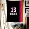 Miami Heat Fire Passion Threepiece Set 1 Duvet Cover 2 Pillowcase Without Core Bedding Set Christmas Birthday Gift