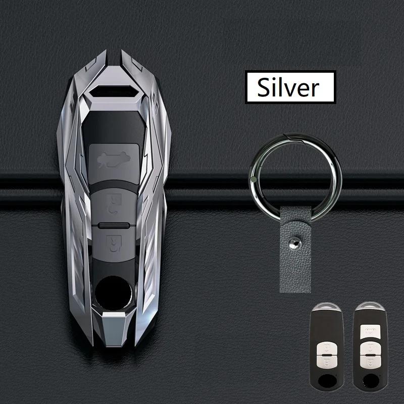 Styling Mouldings New metal Car Remote Key Cover key Case For Mazda 2 3 6 Atenza Axela CX-5 CX5 CX 5 CX-7 CX-9 2015 2016 2017 20