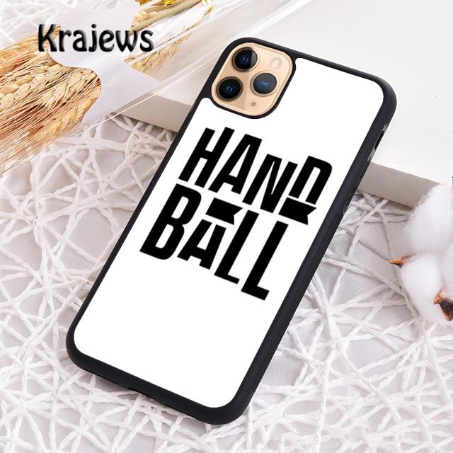 Krajews Handball Sport For iPhone 17 Air 16 Phone Case Cover 15 14 Plus 12 13 Pro Max Coque
