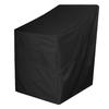 Dustproof Chair Cover Waterproof Rainproof Prevent Sunlight Stackable Chair Cover Patio Furniture Protection Sleeve Outdoor Chair Protector