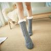 Winter Fuzzy Women Socks Plush Anti Non Slip Grip Soft Thick Fluffy Thermal Female Floor Short Sock