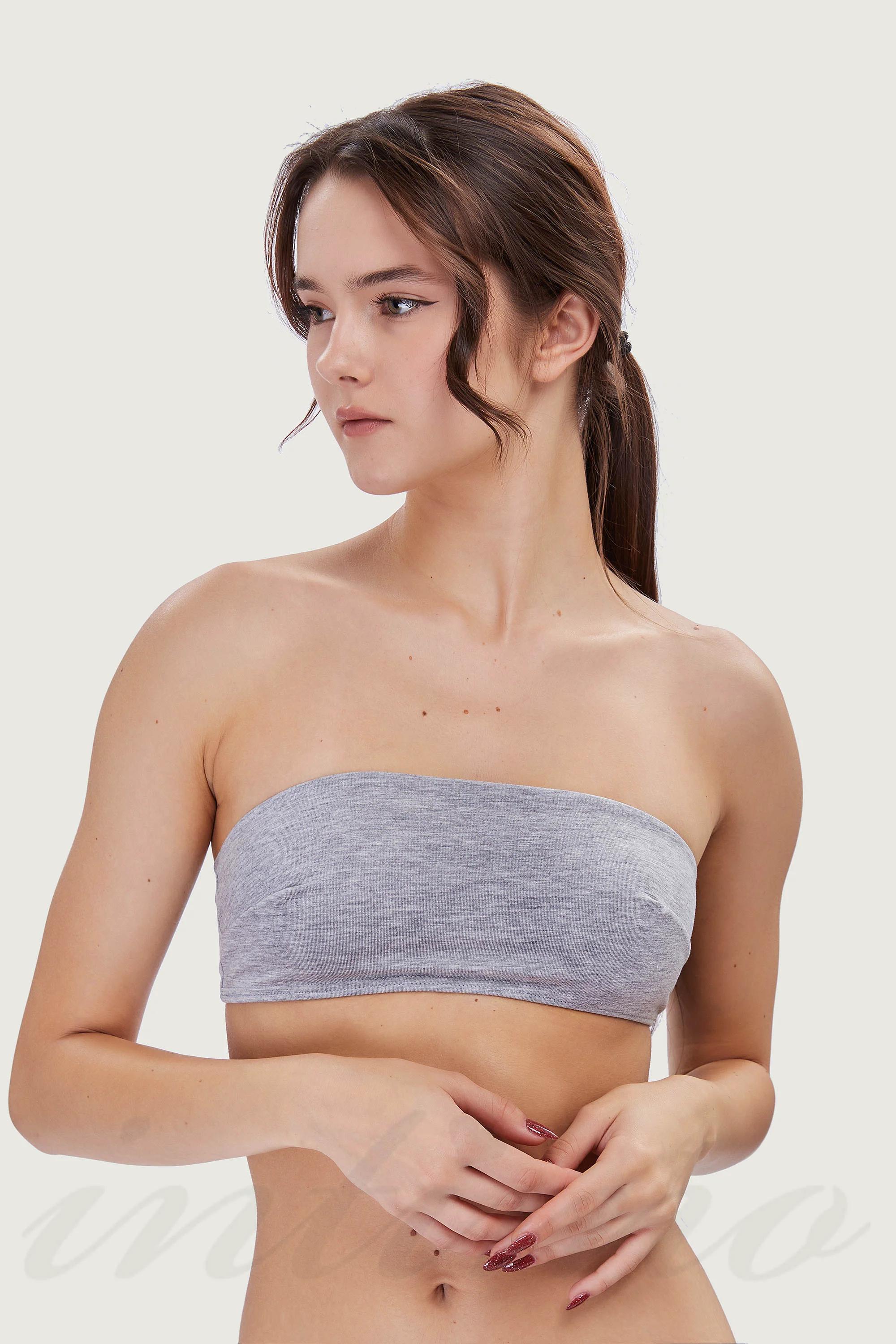 

Бюстгальтер з м якою чашкою Jadea (65168) 80B сірий