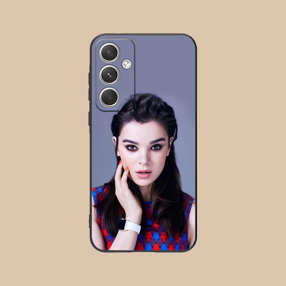 Hailee Steinfeld Matte TPU Mobile Phone Case for Samsung Galaxy S26 S25 S24 S23 S22 S21 S20 Note20 Plus FE Ultra Colorful Cover