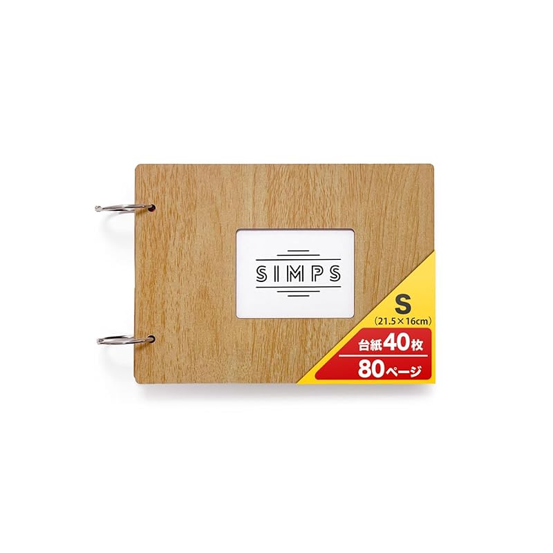 

[SIMPS] album handmade handmade album photo album photo album (40 photos - 80 pages) Handmade scrapbooking of memorable photos (S size: Width 21.0
