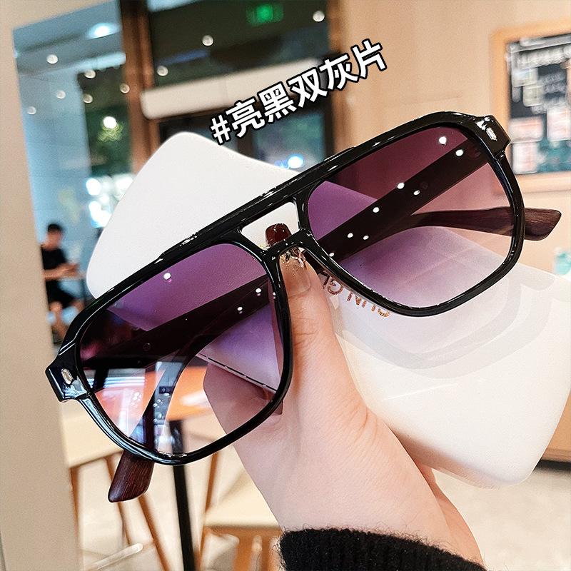 

Vintage Retro Style Sun Glasses for Women Square Shape Double Bridge Sunglasses Women Bicycling Mountaineering Men Sun Glass