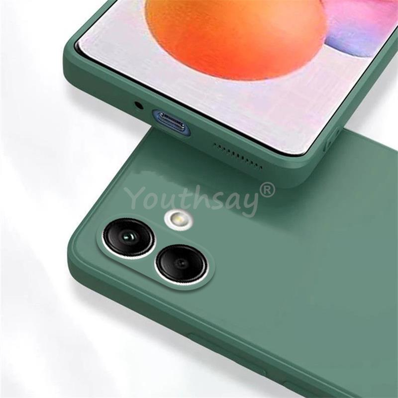 Für Samsung Galaxy A04 Hülle Für Samsung A06 A05 A15 A04 A04S A04E A14 A03 A03S A33 A23 A13 A15 A25 Hülle Silikon Einfarbig Schutz Gummihülle
