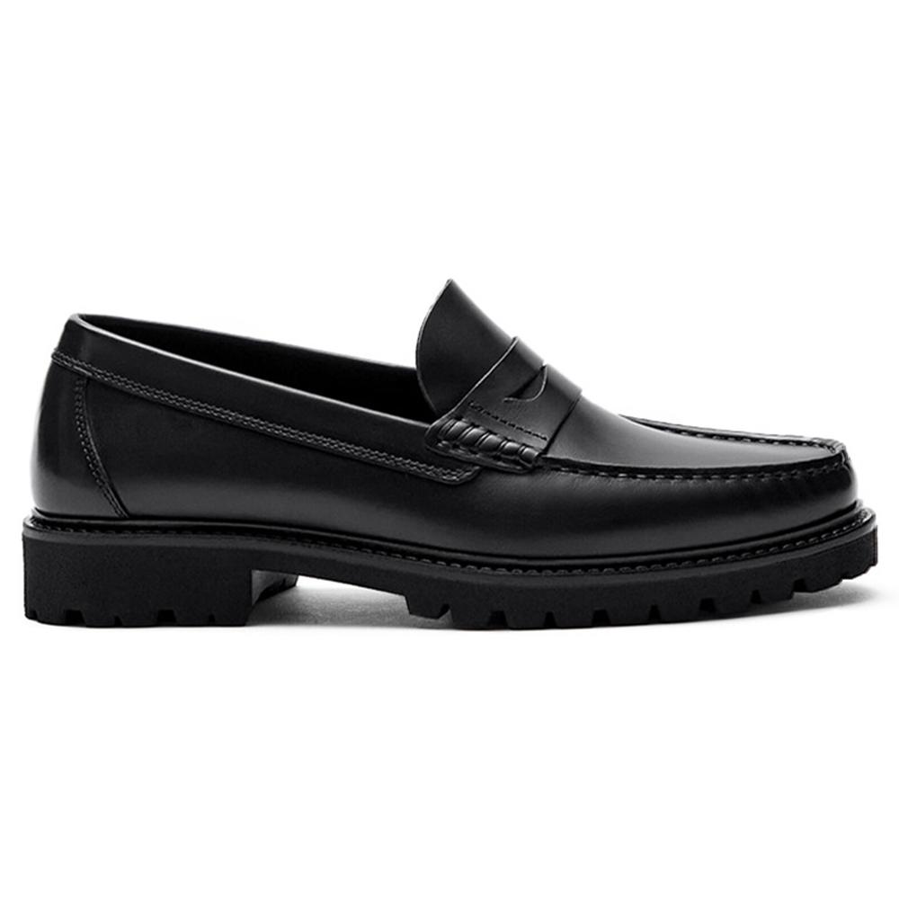 Men's Handmade Full Grain Leather Loafers High Quality Wear-Resistant Genuine Leather Outdoor Casual Shoes