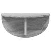 Wall Shelf Grey Sonoma 48 x 24 x 24 cm Particleboard