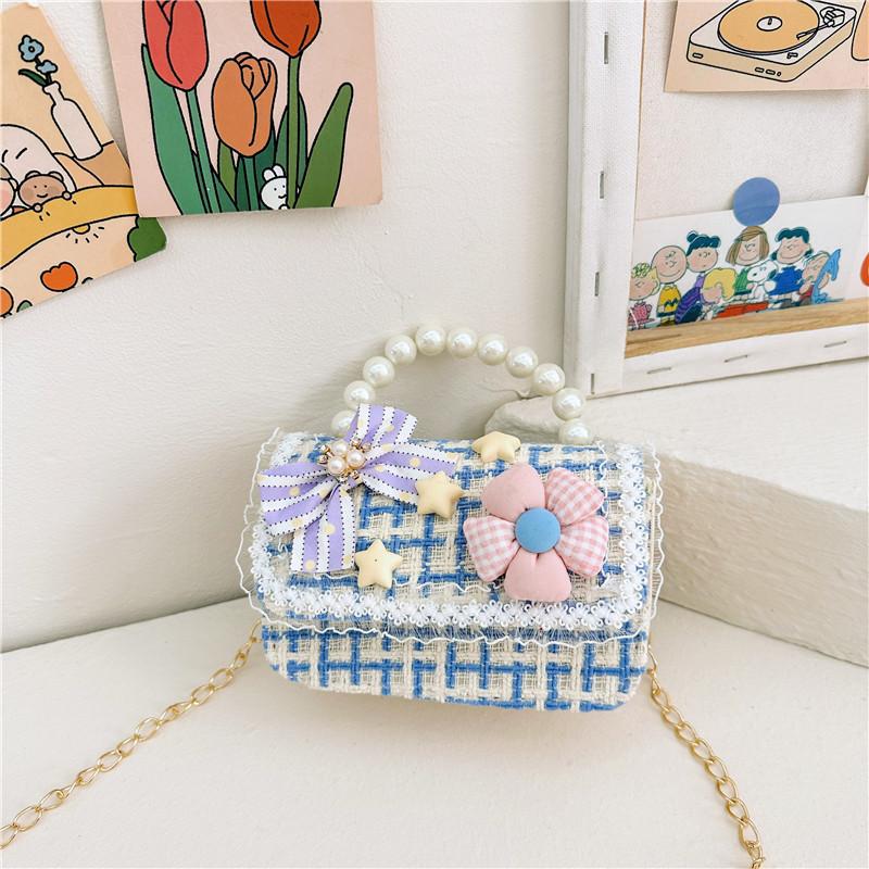 Childrens Bag Cartoon Girl Portable Mao Mao Strange Shoulder Slung Small Bag