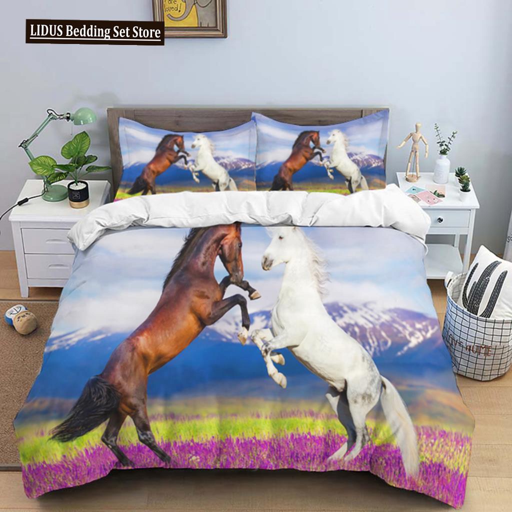 

Комплект постельного белья с HD-печатью Двуспальная кровать Кровать для мальчиков Пуховое одеяло Наволочка Комплект постельного белья Комплект Подростковый Большой размер Комплект постельного белья EU single(135x200cm)