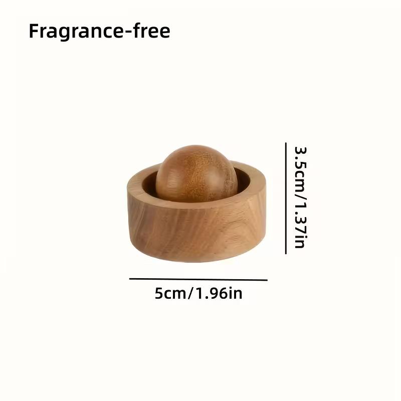 

Rotating Wooden Aroma Diffuser for Car & Bedroom Diffuser,Air Freshener, Ideal Home Fragrance Gift коричневый