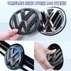 O3Car Logo Front Grille Rear Trunk Decoration Sticker Accessories For Volkswagen VW GTI Golf 6 7 8 Polo VW CC Passat Tiguan T-ROC