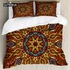 Bohemian 2/3pcs Boho Mandala Bedding Set Twin Queen King Size Comforter Duvet Quilt Cover and Pillowcase Soft Bedclothes