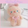 Adorable Plush Bunny Keychain With Cute Bow Decoration Perfect For Backpacks And Gifts