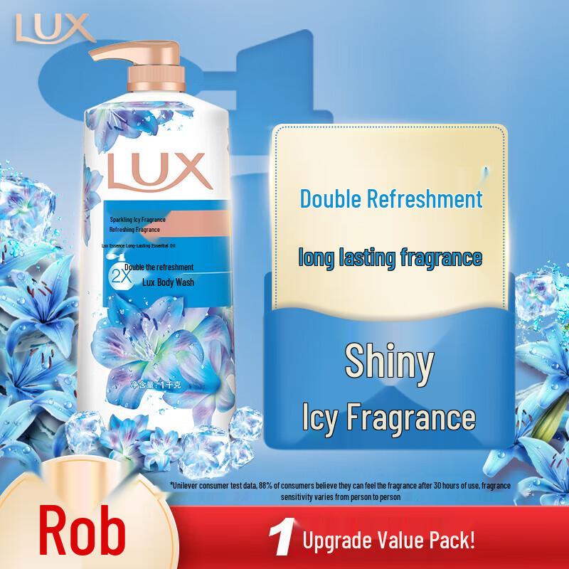 Lux Shining Ice Cool Shower Gel Twin Pack