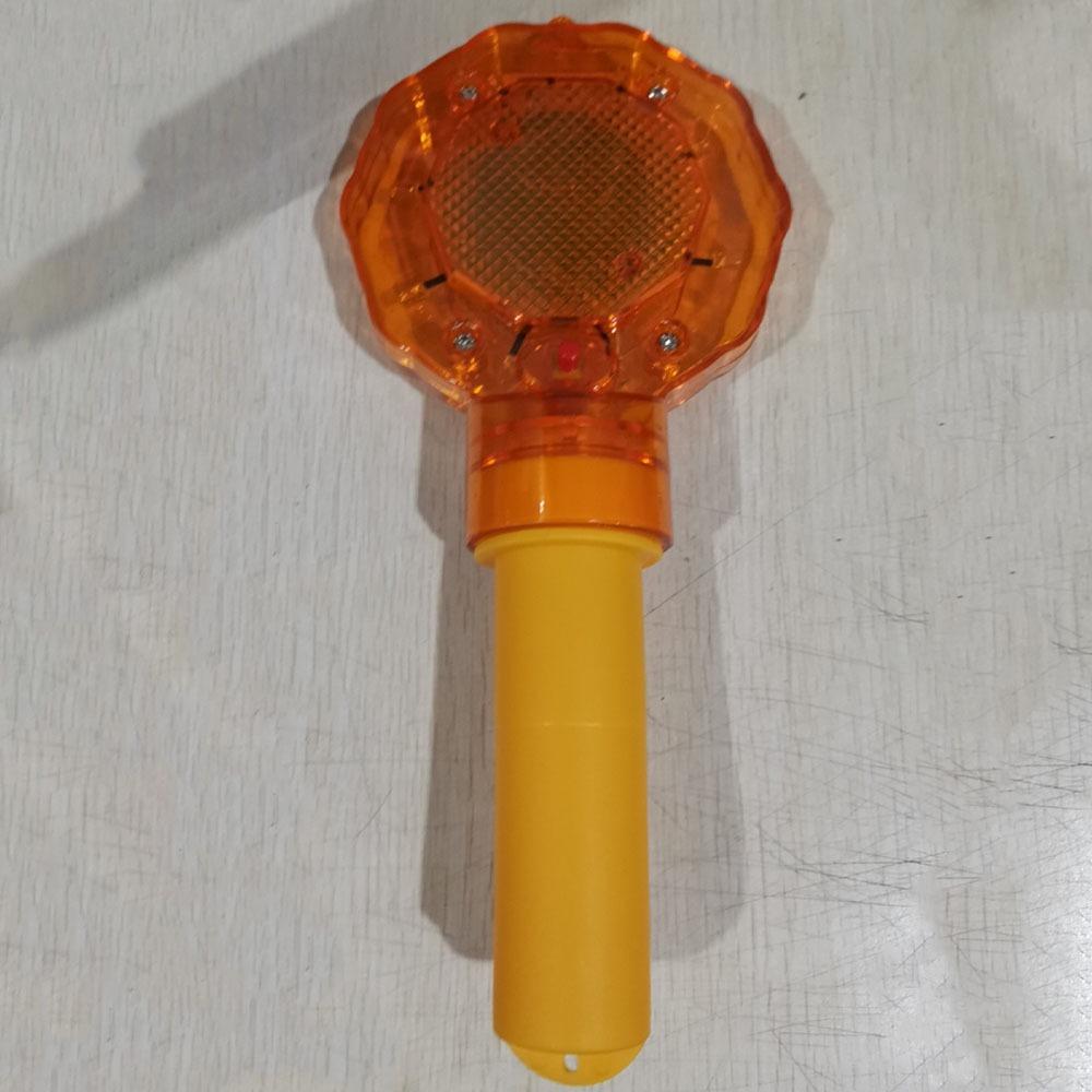 

Handheld Plum Blossom Warning Light Red LED Strobe Light Emergency Flashing Light Engineering жёлтый