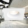 White Square Recessed Spotlight Holder IP54