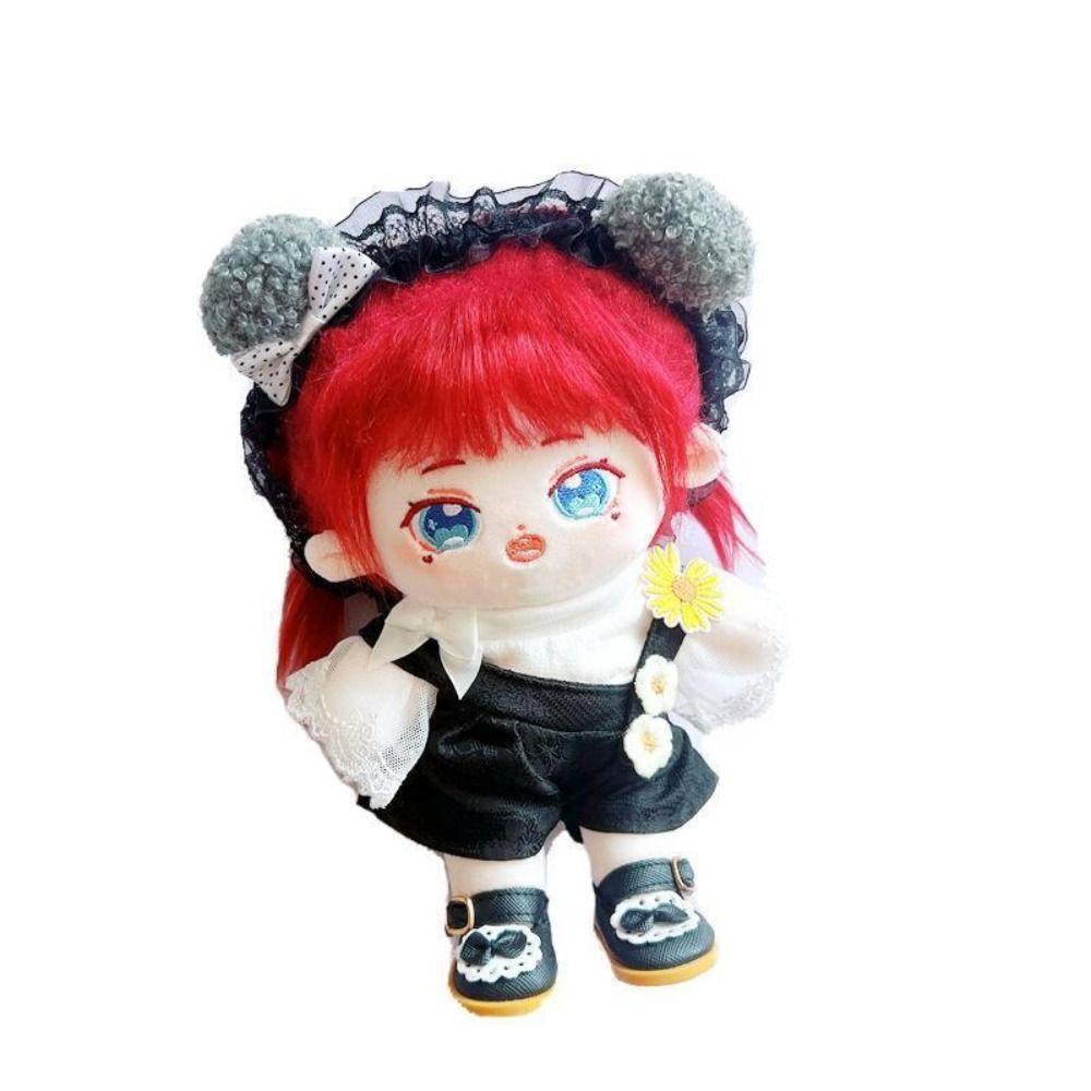 Outfit Mini Clothes Cotton Stuffed Dolls Doll Pants 20cm Doll Clothes Doll Fur Coat Doll Plush Vest