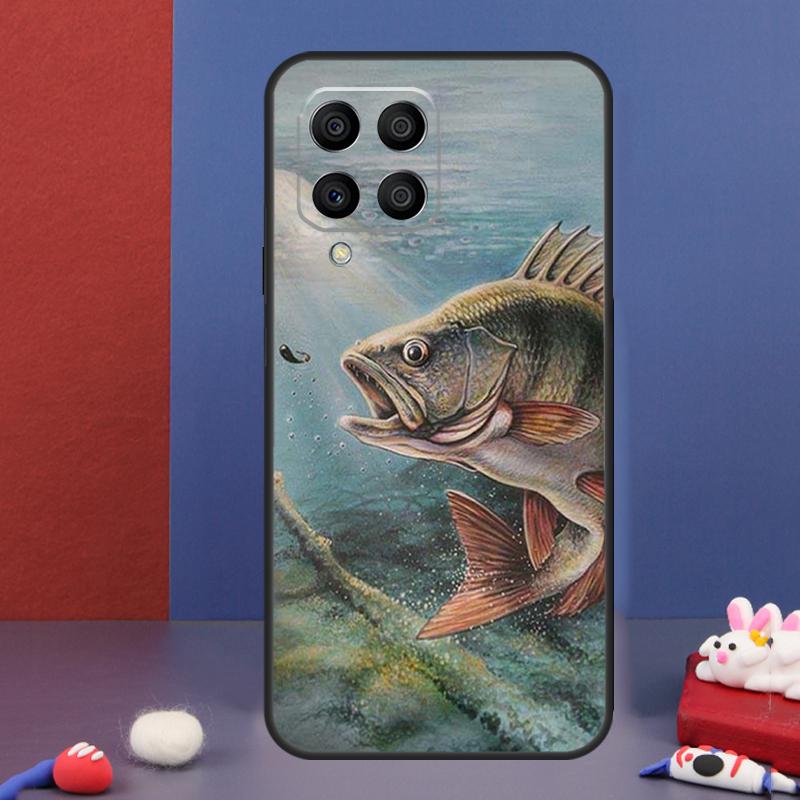 Etui na telefon Samsung Galaxy M34 M14 M54 M13 M15 M36 M55 M35 M56 M16 M31 M11 M53 M12 M32 M52 M06 z motywem wędkarskim