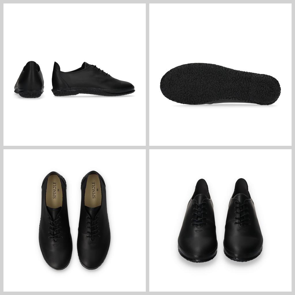 Spingle SP-1801 Damen-Sneakers, Schwarz, Größe M (25.5cm)