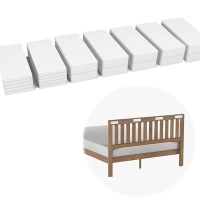 20 Pcs Of Eva Foam Furniture Linings, Headboard Restraints (Thickness 15 Mm + 5 Mm), Wall Protection
