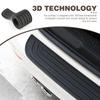 1 PC Car Rear Bumper Protector Anti-Scratch Abrasion Rubber Protection Strip for Trunk Door Entry Sill Guard For Bumper Protect Interior Mirrors 6