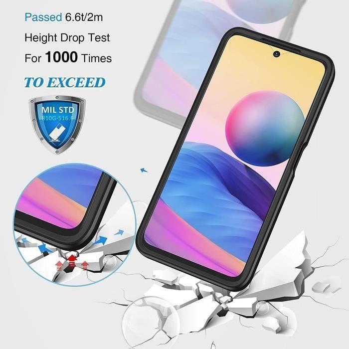 Coque - Redmi - Note 10 5G - Protection 360 Degré - Antichoc - Bordure Renforcée