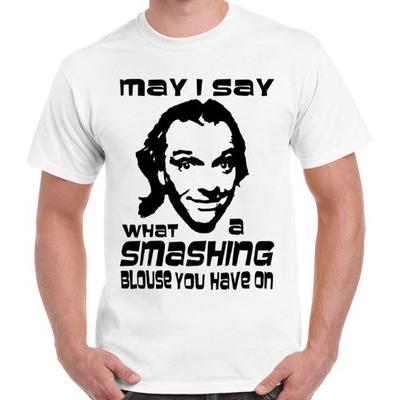 Blusa Arrasadora Série de TV Britânica Cult Rik Mayall Retrô Unissex Camiseta 1534