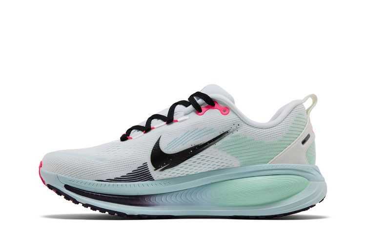 Nike Vomero 18 White Glacier Blue Hyper Pink Men's Sneakers