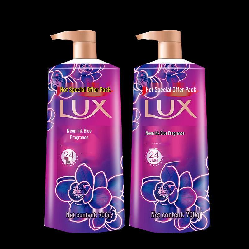 Lux Neon Orchid Shower Cream