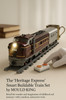 MOULD KING 12018 Train Building Block Kits Model Gift for Kids Age 8+/Adult Collections Enthusiasts 1541 Pieces, with Rail/Motor, APP Remote Control