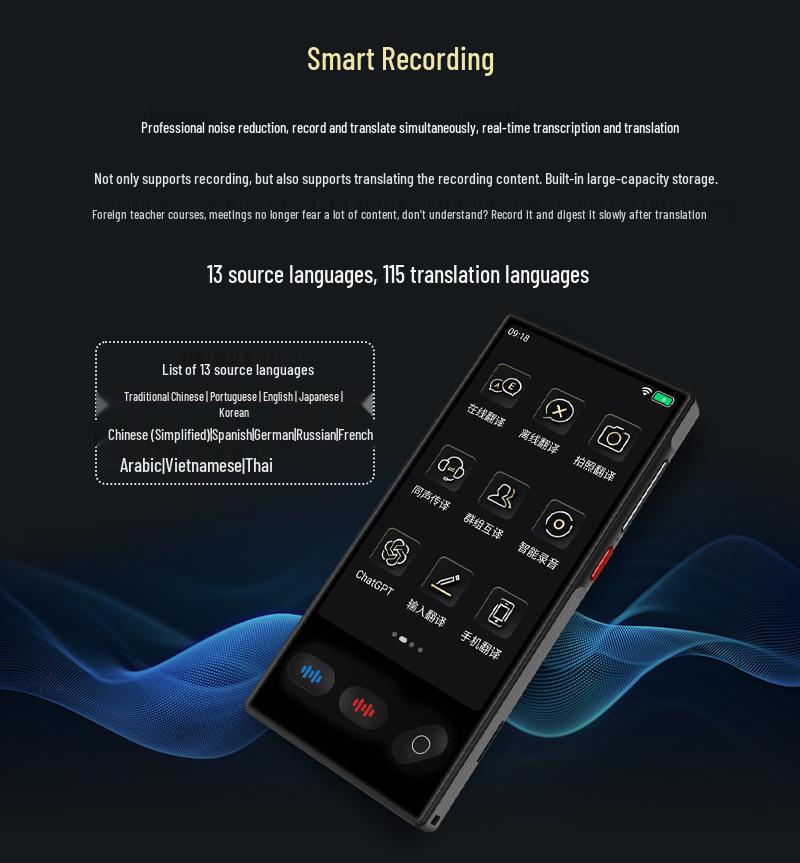 Multilingual Offline Translator for English, Chinese, Japanese, Korean, French, German, and Russian - Intelligent Learning and Travel Companion.