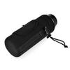 Kuymquat Water Bottle Case Keeps Bottles Cold Adjustable Shoulder Fits Bottles Up To 9cm In Black & Cover, Insulated, & Hot, 1000ml-1200ml, Neoprene,