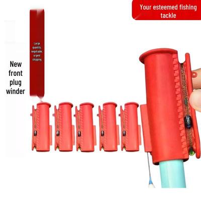 Hengelsporthengel Lijnopwinder & Opbergclip