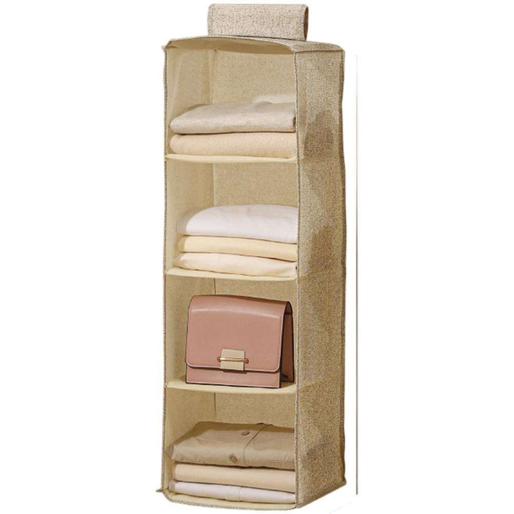 Faltbarer Aufbewahrungs-Organizer Hängendes Schrankregal Einfache Montage