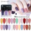 Quick-drying Nail Polish Set - Fast-drying, No-bake Gel, Icy Clear, Glitter, Non-peelable New Color Nail Polish